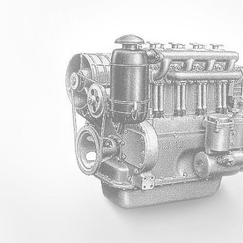 Начало производства малолитражных дизельных двигателей с воздушным охлаждением.